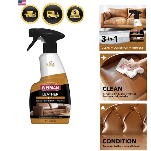 Leather cleaner conditioner - leather,
