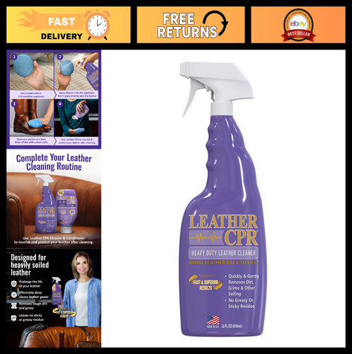 Heavy duty leather cleaner for - heavy,