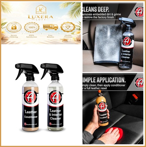 Leather cleaner conditioner - leather, &