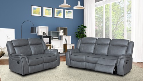 Grey high grade leather - high, gel